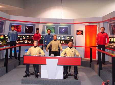  the original crew of the Starship Enterprise were on hand for 